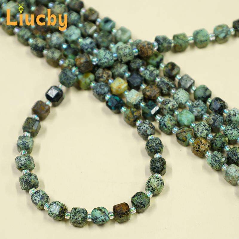 Jewelry Making Gemstones - Afrikaanse dennenblokjes suiker natuurlijke stenen kralen