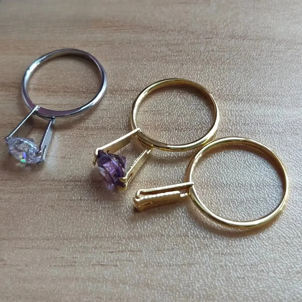 Jewelry Making At Home - Verstelbare vierklauwige edelsteenpincet, ronde diamantklauw, trouwringproefhouder