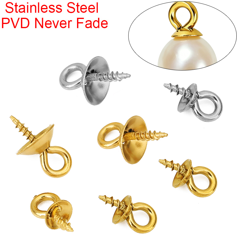 Jewelry Making Drill - 20 stuks RVS parel hanger connectoren