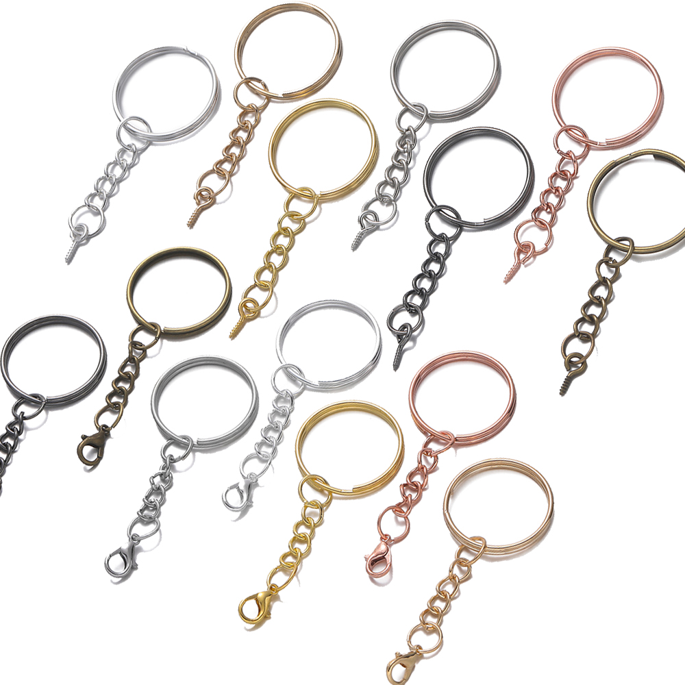 Jewelry Making Drill - 10 stuks/verpakking 25mm schroefoog pin sleutelhanger