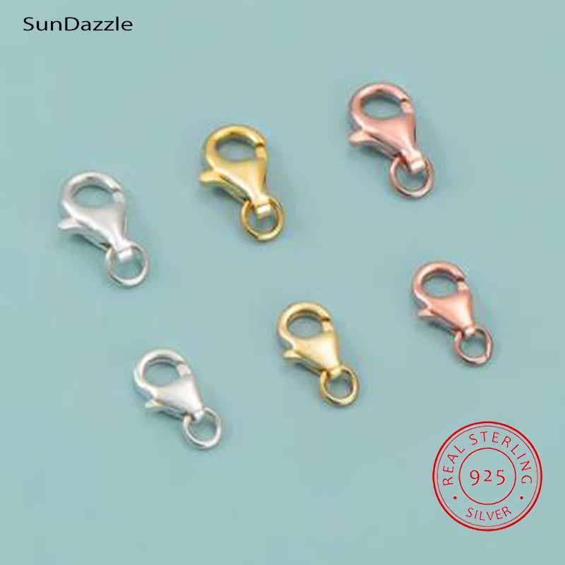 2 Stuks Echt Real Pure Solid 9 - Lobster Clasp Silver recensie en prijs