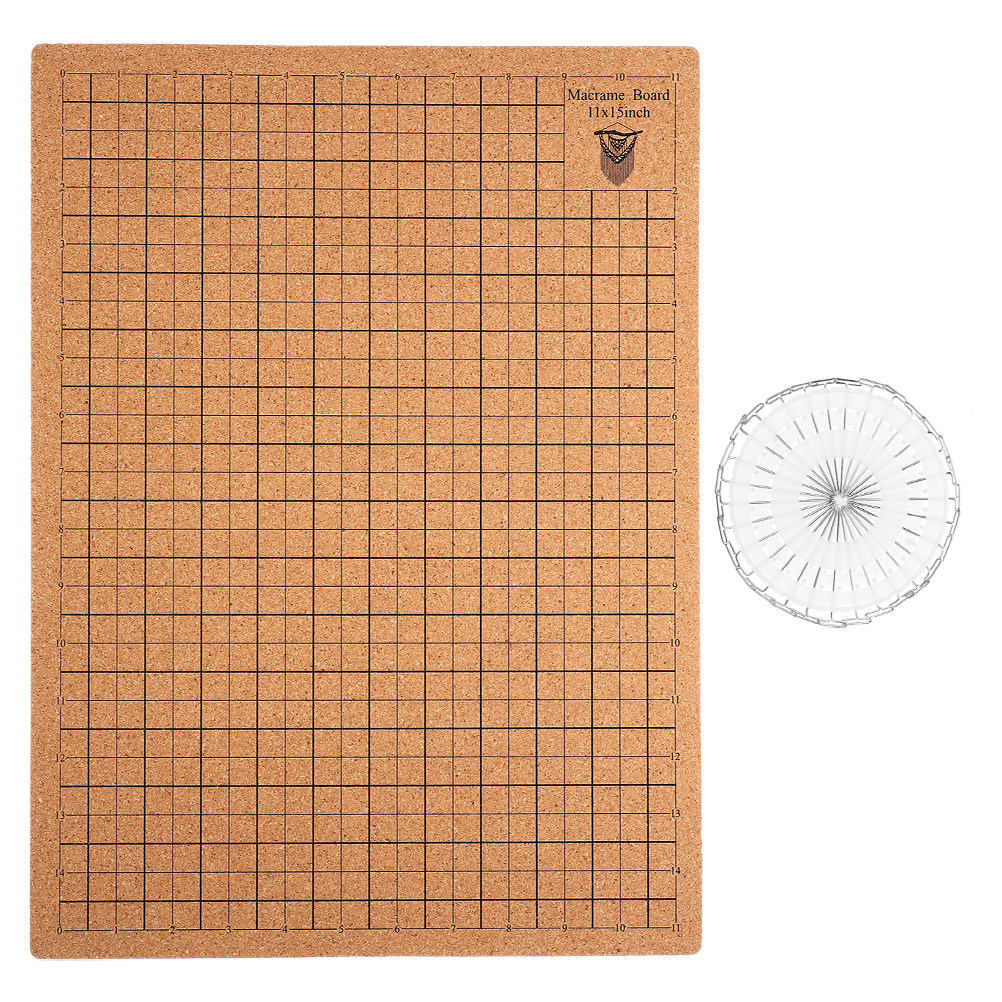 Macramé-bord van kurk met rast - Jewelry Making Board recensie en prijs