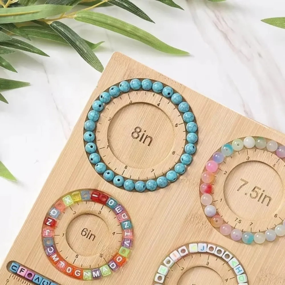8-type houten gevlokte kralenb - Jewelry Making Board recensie en prijs