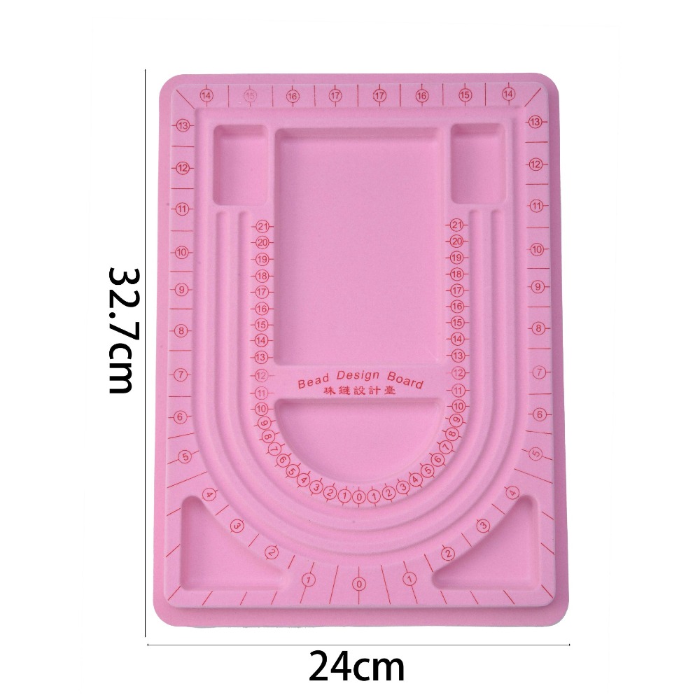 Kleurrijk Flockeda kralenbord  - Jewelry Making Board recensie en prijs