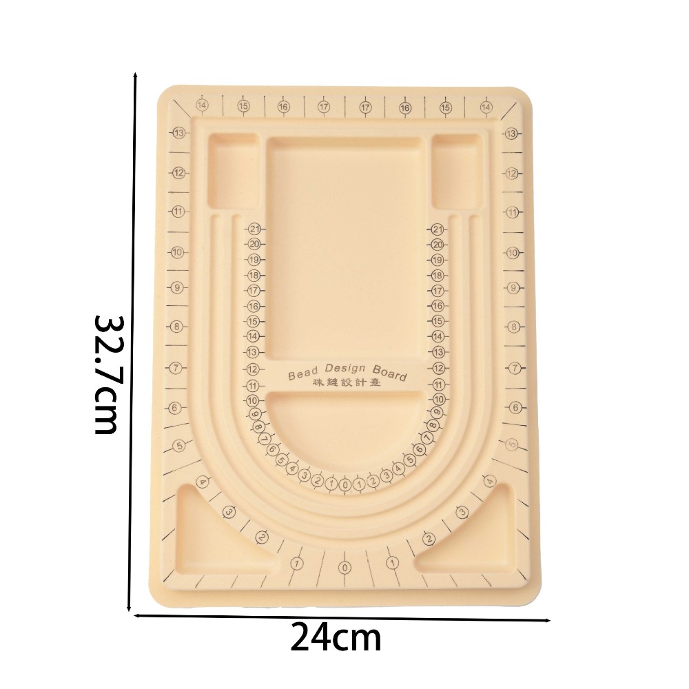 Kleurrijk Flockeda kralenbord  - Jewelry Making Board recensie en prijs