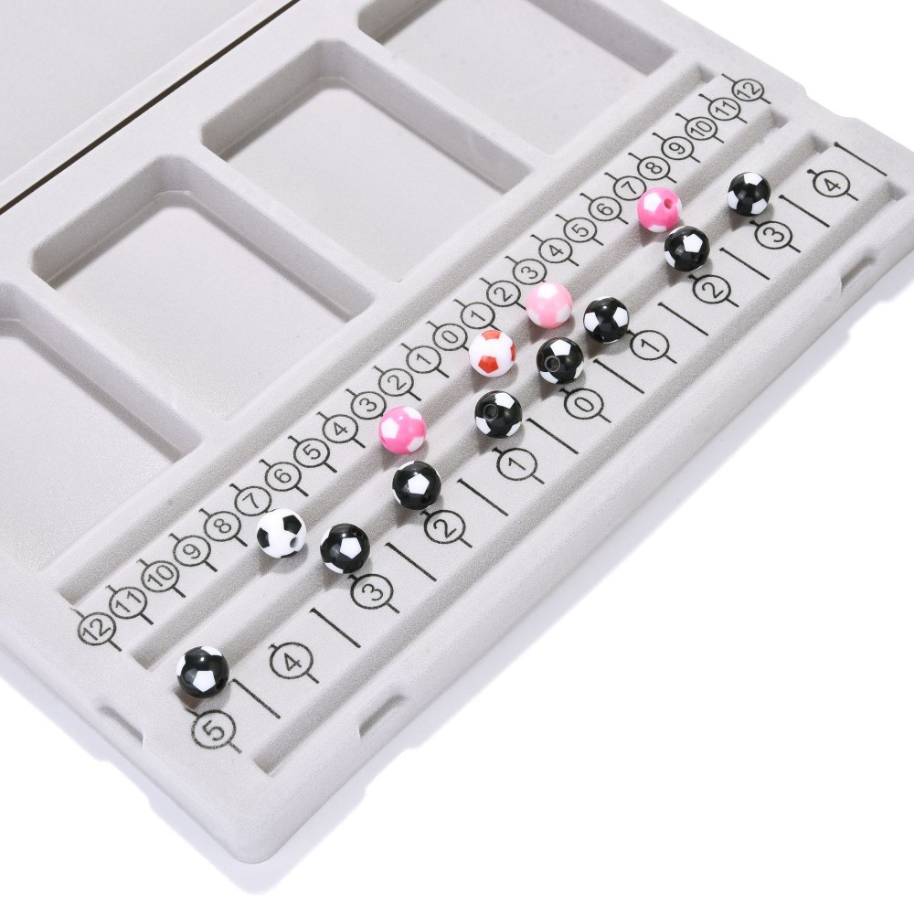 Kleurrijk Flockeda kralenbord  - Jewelry Making Board recensie en prijs