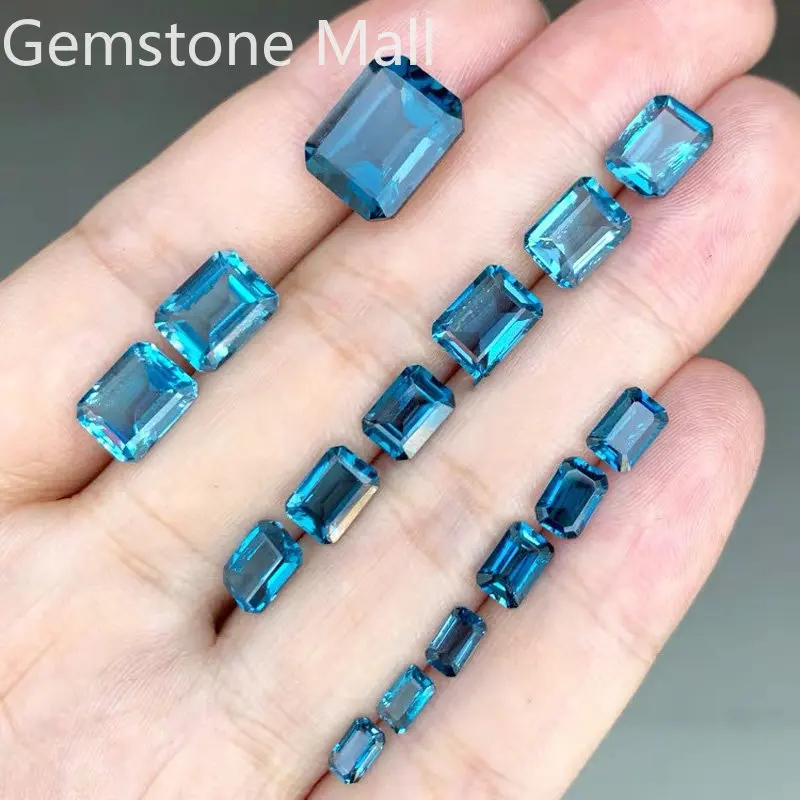 Emerald Cut Natuurlijke Topaas - Jewelry Making London recensie en prijs