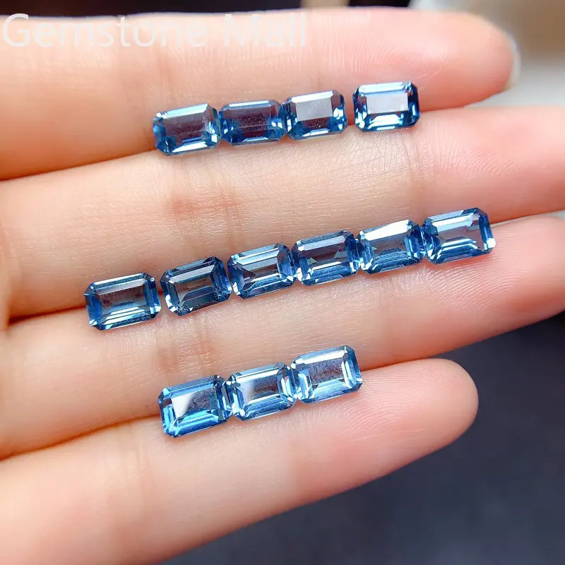 Emerald Cut Natuurlijke Topaas - Jewelry Making London recensie en prijs