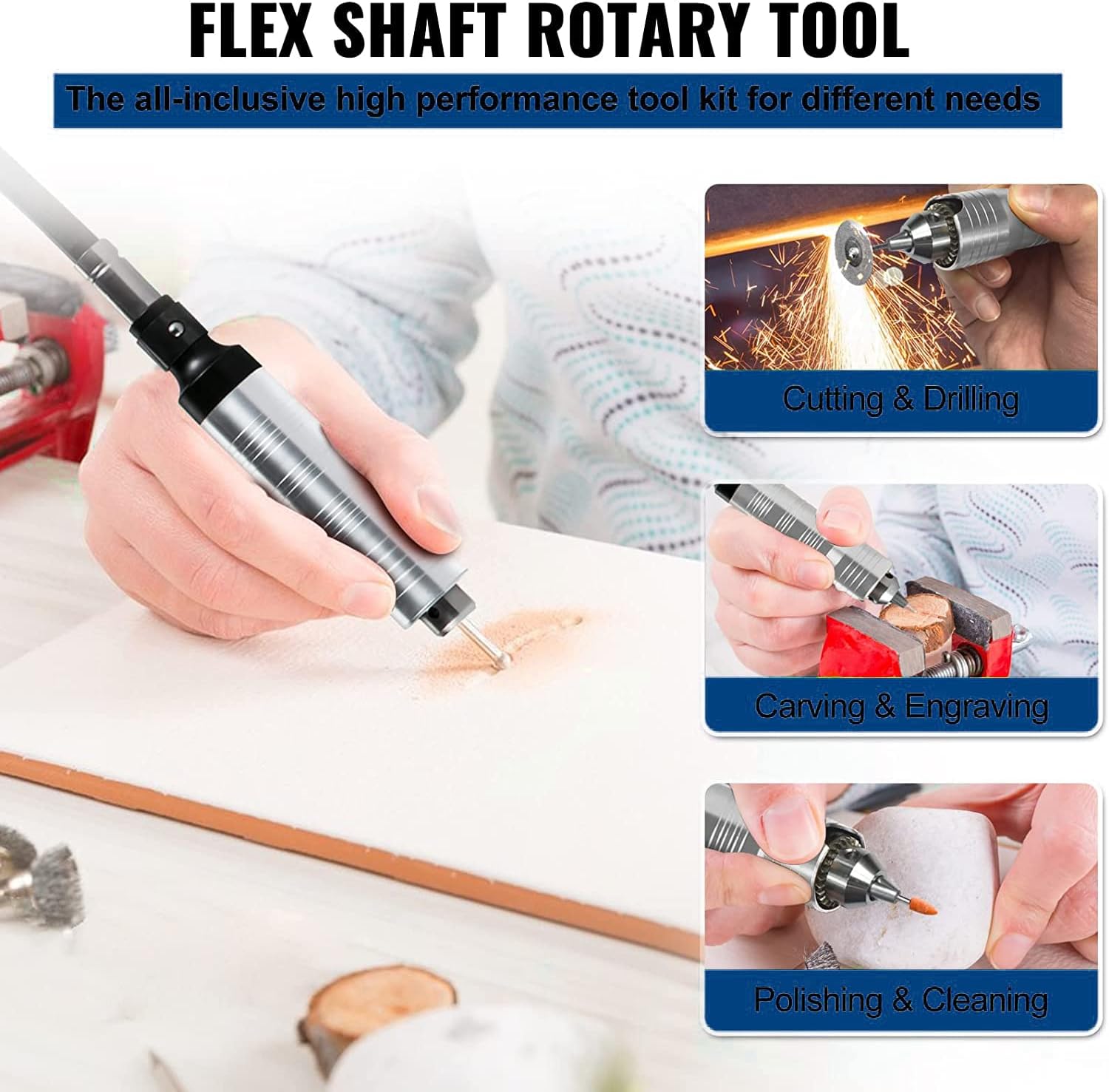 Mini SR Flex Shaft Mill 6mm Ch - Jewelry Making Machines recensie en prijs