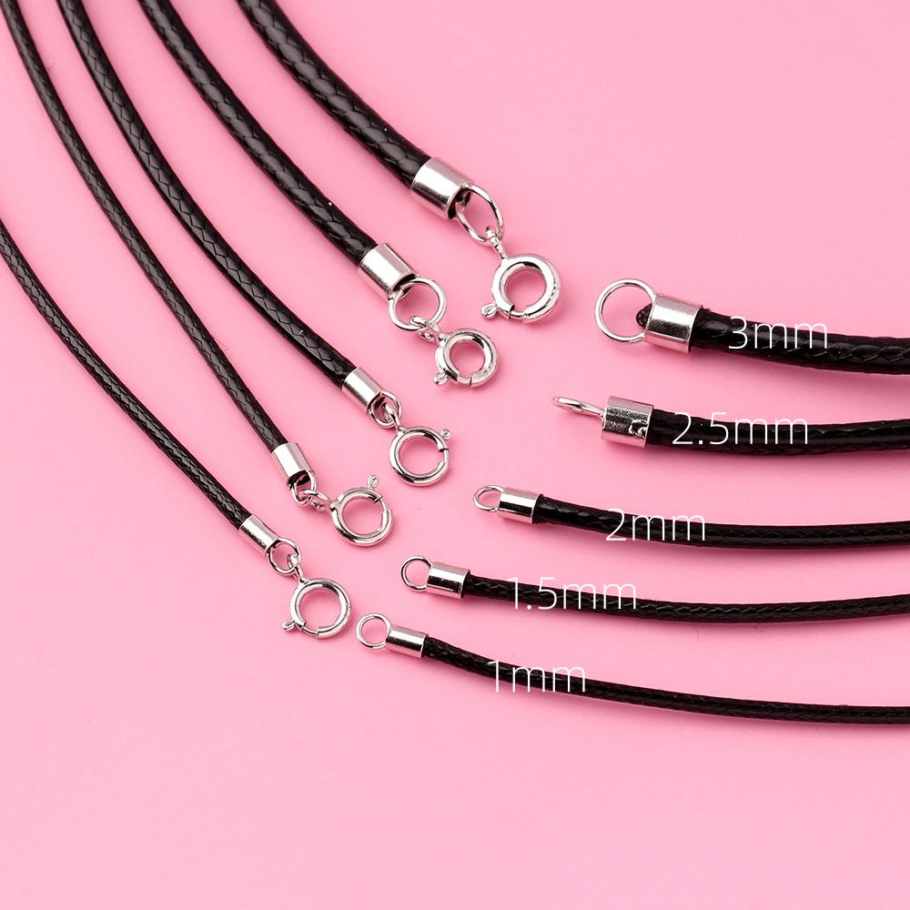 925 Zilveren Zwart Gevlochten  - Jewelry Making In La recensie en prijs