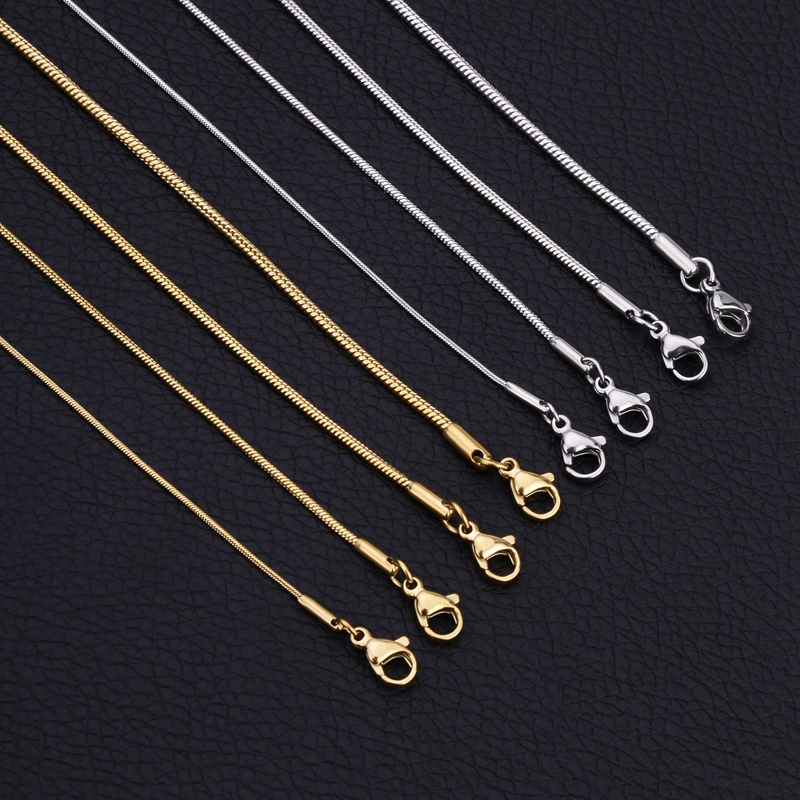 925 Sterling Zilver Snake Chai - Lobster Clasp Silver recensie en prijs
