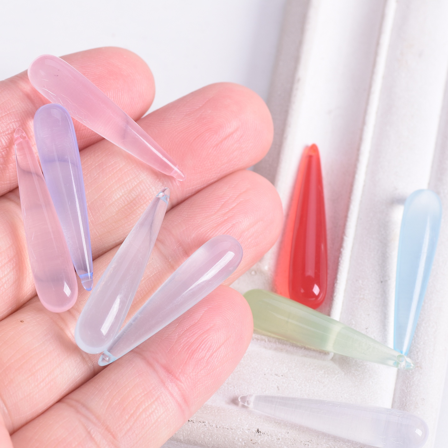 10 stuks Lange Teardrop Vorm 3 - Jewelry Making Drill recensie en prijs