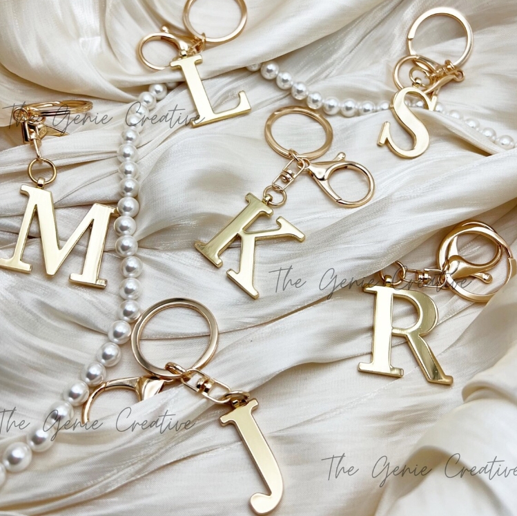 RVS 3D initialen sleutelhanger - Lobster Clasp Silver recensie en prijs