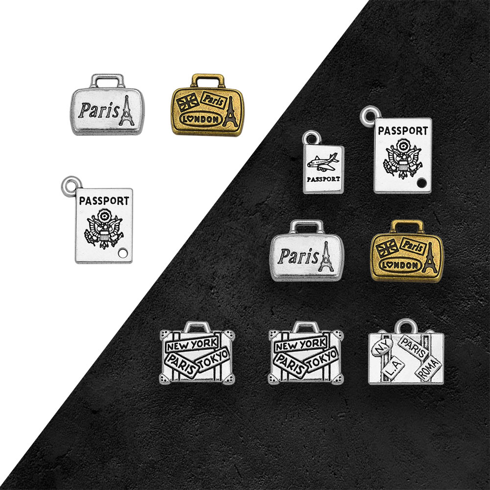 Oud Zilver Koffer Paspoort Rei - Jewelry Making London recensie en prijs